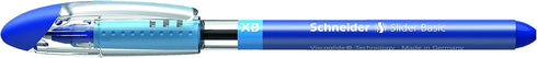 Schneider Slider Basic XB Ballpoint Pen, 10/Pack...