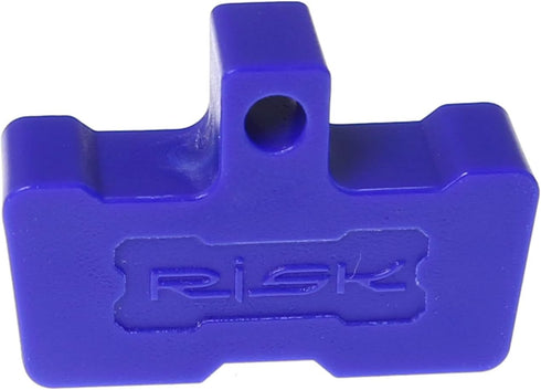 2pcs Hydraulic Disc Brake Bleed Blocks Compatible with Shimano, AVID SRAM and More for 4-Piston Caliper, Blue...