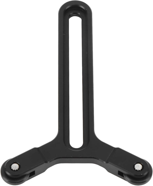 Y Bracket with Double Wheels, Frame Lens Support System with1/4in Slide Screw, for DJI Ronin S SC and Stabilizer Quick Release Plate...