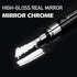 ZEYAR Liquid Chrome Marker Paint Marker, Shiny Silver Marker Pen for most surfaces, High-gloss display effects, Dual tips: Extra Fine and Medium P...