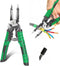 LAOA Needle Nose Pliers Electrician Pliers Wire Stripper Wire Stripper Tool,9-in-1 Multifunctional for Clamping,Tightening Screws,Stripping Wires,...