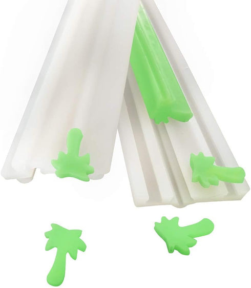 EchoDone Coconut Tree Tube Column Silicone Soap Candle Mold Embed Soap Making Supplies Silicone Mold for Soap...