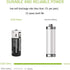 EEMB ER18505 Nonrechargeable 3.6V Lithium Battery Li-SOCL? 4100mAh High Capacity UL Certified Single-Use 3.6V Lithium Thionyl Chloride Battery DO ...
