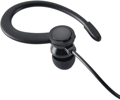 Single Side Earphone in-Ear Stereo to Mono Earbuds,3.5mm Plug Ear Hook Earpiece,Compatible Android Smartphones MP3 Players...