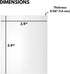 Icona Bay 4x6 Picture Frame Glass Replacement (4 x 6, 2 Pack) 4 by 6 Photo Frame Replacement Glass, 4x6 Inches Real Glass Cover...