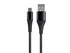 Monoprice USB 2.0 Micro B to Type A Charge & Sync Cable - 6 Feet - Black | Nylon-Braid, Durable, Kevlar-Reinforced - AtlasFlex Series...