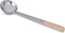 Craft Wok Small Wok Ladle Stainless Steel Traditional Wok Hoak with Ergonomic Wooden Handle Professional Asian Kitchen Utensil for Stirring Servin...