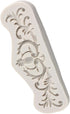 Baroque Style Curlicues Scroll Lace Silicone Fondant Molds Relief Flower Mold Filigree Mold 3D Sculpted For Cake Decorating Cupcake Topper Chocola...