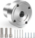 Phukmlong 2" Wood Lathe Steel Faceplate Chucks with ScrewChuck, 1"-8TPI Thread Woodworking Accessories Tools…...