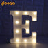 Pooqla LED Marquee Letter Lights Sign, Light Up Alphabet Letter for Home Party Wedding Decoration E...