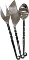 NauticalMart Medieval Feasting Set 3 Pieces Cutlery Knife, Fork, Spoon with leather Case...
