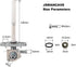 Fuel Vavle Petcock 16950-HM8-003 16950-HN7-003 Shut off Tank Switch Fits For Honda Rancher TRX350 TRX400 TRX420 Foreman TRX400 TRX450 TRX500 Recon...