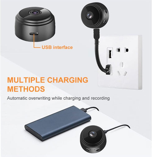 A9 Mini Camera WiFi 1080P HD IP Camera Home Security Magnetic Wireless Mini Camcorder Micro Video Surveillance Camera with IR Night Vision...