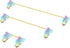 Stabilizer V2, Screw in Stabilizers with 2u 6.25u 7u Wires, PCB Mount Keyboard Stabilizers for Mechanical Keyboards (V2 Teal Pink 100% Kit)...