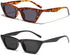 BOJOD Square Cat Eye Sunglasses For Women Fashion Vintage Trendy Cateye Sunglasses For women Black...