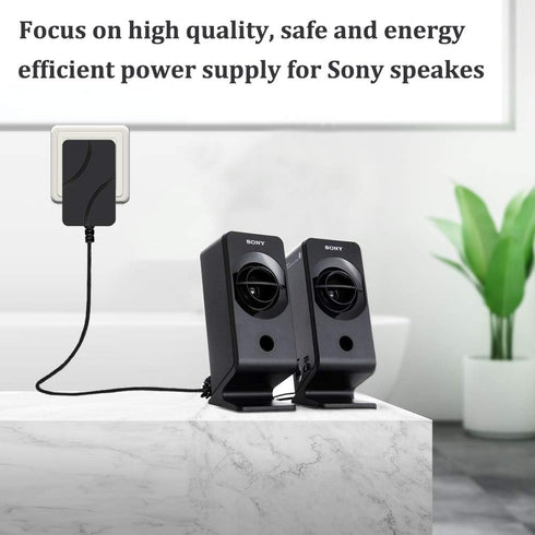 5V Speaker Charger Compatible with Sony AC-E0530 SRS-XB30 SRS-XB41 RDP-M5iP RDP-M7iP SRS-A1 SRS-A212 SRS-A3 SRS-M50 SRS-M55 Bluetooth Wireless Spe...