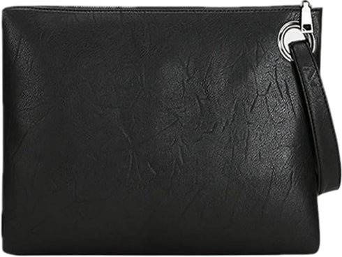 DIHKLCIO Evening Bags Purse Envelop Clutch Chain Shoulder Womens Wristlet Handbag Foldover Pouch black...