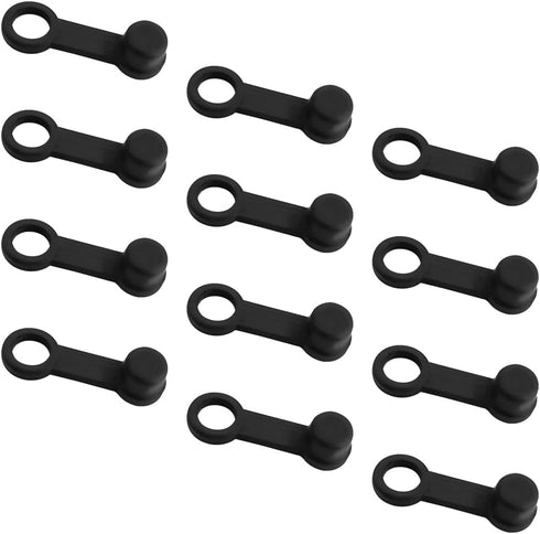 12PCS Brake Bleed Nipple Cap, 8mm Rubber Car Brake Bleeder Screw Grease Dust Cover, Vehicle Brake Bleeder Nipple Cap Replacement for Motorcycle Mo...