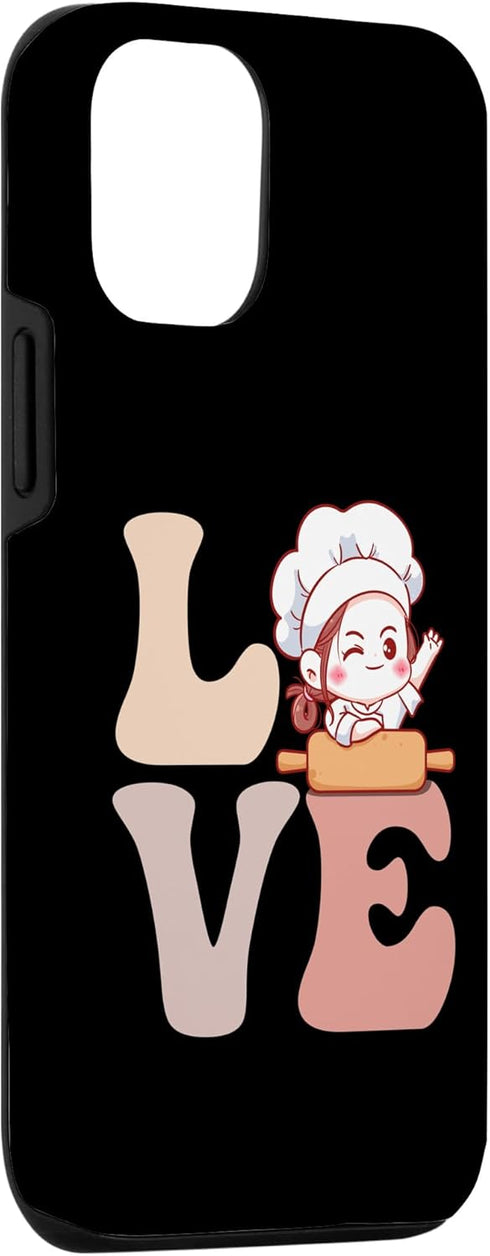 iPhone 12/12 Pro Bread Baker Bread Baking LOVE Case...