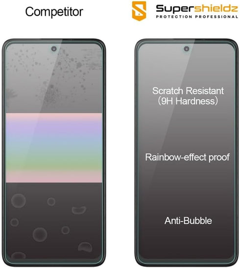 Supershieldz (2 Pack) Designed for Motorola (One 5G Ace) / One 5G UW Ace Tempered Glass Screen Protector, Anti Scratch, Bubble Free......