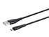 Monoprice USB 2.0 Micro B to Type A Charge & Sync Cable - 3 Feet - Black | Nylon-Braid, Durable, Kevlar-Reinforced - AtlasFlex Series...
