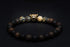 Karseer Dog Mascot Natural Onyx and Lava Rock Beads Bracelet Friendship Jewelry Gift Unisex...