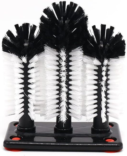 ATEVtaa-Bar Glass Washer 3 Brush Bar Glass Washer Bar Glasses Washer...