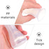 6pcs Sterile Erlenmeyer Flask 50ml Plastic Erlenmeyer Flask, Narrow Neck Education Experiment Supplies Narrow Conical with Graduations Education L...