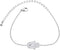 Stainless Steel Silver Rose Gold Link Chain Hand of Fatima Bracelet Anklet Hamsa Jewelry for Women...
