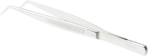 Mercer Culinary 18-8 Stainless Steel Chef Plating Tongs, Curved Fine Tip, 6-1/8 Inch...