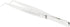 Mercer Culinary 18-8 Stainless Steel Chef Plating Tongs, Curved Fine Tip, 6-1/8 Inch...