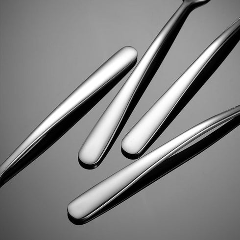 Small Square Spoons,SUS304 Stainless Steel 5.9inch Spoons for Ice Cream, Sugar,Cake,Coffee,and Desserts Set of 5...