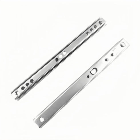 Unifizz Two Way Drawer Slides, 8.43"/214mm Length, 0.7"/17mm Wide, Ultra-Smooth Glide, Soft Close Drawer Rails Rrawer Guides for Kitchen, Dresser,...