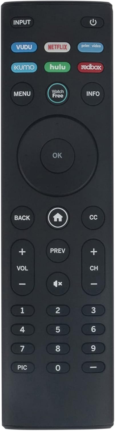 XRT140 Replacement Remote Applicable for Vizio TV V585-H11 V605-H3 V405-H19 V435-H1 M50Q7-H1 V655-H9 V435-G0 V705-G1 M55Q8-H1 V655-H19 V705-H3 OLE...