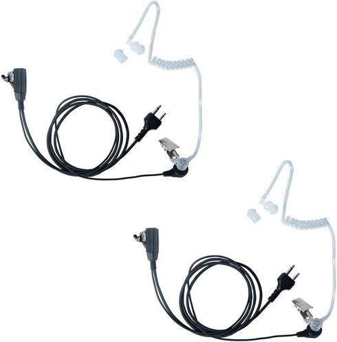 Caroo Midland Walkie Talkie Headset,Covert Acoustic Tube Walkie Talkies Earpiece Headsets with PTT Mic for Midland GXT1000VP4 LXT500VP3 GXT1050VP4...
