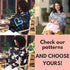 4 in 1 Car Seat Covers for Babies Girl, Nursing Cover Carseat Canopy, Soft and Stretchy Breastfeeding Scarf, Best Gift Set for Infant, Newborn - F...