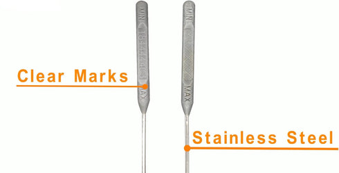 3mirrors Upgrade 3C3Z6750AA Engine Oil Level Dipstick Indicator Compatible with 2003-2006 Ford F-250 F-350 F-450 F-550 Excursion Super Duty 6.0L V...