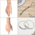 Song Xi 1200pcs Silver Letter Beads for Bracelets, 4x7mm Black Alphabet Beads Friendship Bracelets Jewelry Making Kit for Christmas Gifts...