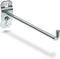Triton Products 51629 LocHook 6-Inch Single Rod 90-Degree Bend 1/4-Inch Diameter Zinc Plated Steel Pegboard Hook for LocBoard, 5-Pack...