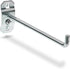 Triton Products 51629 LocHook 6-Inch Single Rod 90-Degree Bend 1/4-Inch Diameter Zinc Plated Steel Pegboard Hook for LocBoard, 5-Pack...
