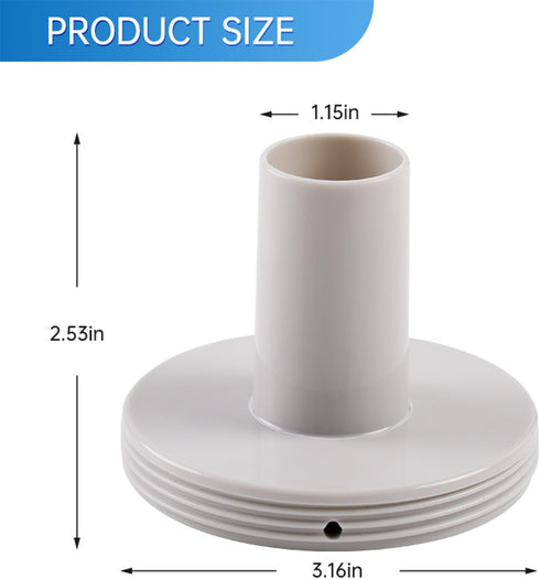 11070 Strainer Connector/adapters for 1-1/4" Fitting Fits Intex Swimming Pool 11072 Strainer Grid Replace Parts 26165EH 26167E 26175EH (2-Pack)...