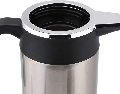 Electric Car Kettles Boiling Heat Cup Insulation Insulated Bottles 450ml 12V Stainless Steel Cigarette Lighter Plug...