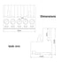 10 Pcs 5.08mm 2 Pin Phoenix Type Connector Green PCB Screw Terminal Block 2 Pole...