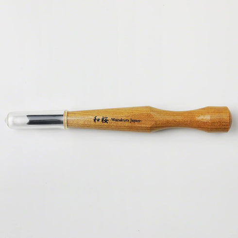 Wazakura Made in Japan Bonsai Chisel Hand V-Parting Carving Tool 0.17 in (4.5 mm) for Jin Shari Making, DIY Woodcarving Knife for Experts and Begi...