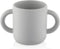 Silicone Training Cup for Infants - Toddler Learning Cup with Two Handles - 5 OZ, Great for Toddlers, Infants, Babies (Gray)...