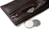 Genuine Leather Eagle Wallet for Men - Bifold Wallet with Extra Capacity Attached Flip Pocket...