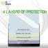 IQShield Screen Protector Compatible with Samsung Galaxy Z Fold 4 (2-Pack) Anti-Bubble Clear TPU Film...