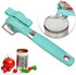 PAKITNER- Cut safe can opener, Manual can opener smooth edge - handheld Side cut can opener, Ergonomic Smooth Edge, Food Grade Stainless Steel Cut...