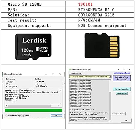 Factory Wholesale Micro SD Card 128MB Pack of 10 in Bulk Small Capacity for Small Files Only,Not Suitable for Camera,Phone(Not GB,1024MB=1GB)...