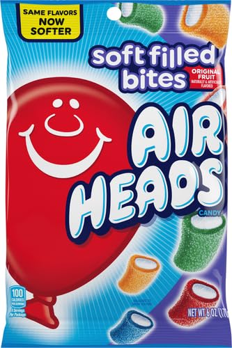 AirHeads Soft Filled Bites, Party, 6 Ounce (Packaging may vary)...
